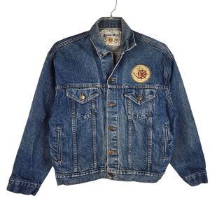 Vitnage Student Union Lord Ben Denim Jacket Sz M Blue Nautical Sailing USA Made